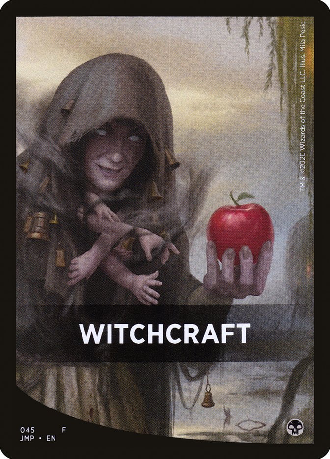 Witchcraft Theme Card [Jumpstart Front Cards] Magic: The Gathering