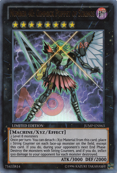 Number 40: Gimmick Puppet of Strings [JUMP-EN063] Ultra Rare Yu-Gi-Oh!