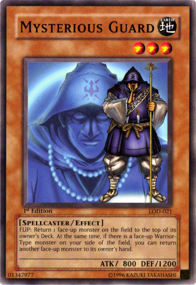 Mysterious Guard [LOD-021] Common Yu-Gi-Oh!