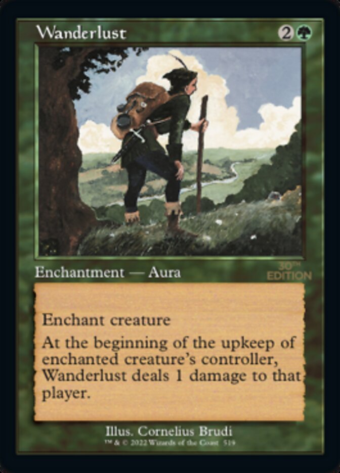 Wanderlust (Retro) [30th Anniversary Edition] Magic: The Gathering