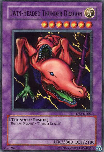 Twin-Headed Thunder Dragon [DB2-EN069] Common Yu-Gi-Oh!