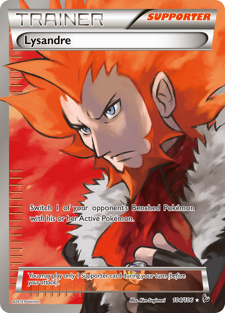 Lysandre (104/106) [XY: Flashfire] Pokémon