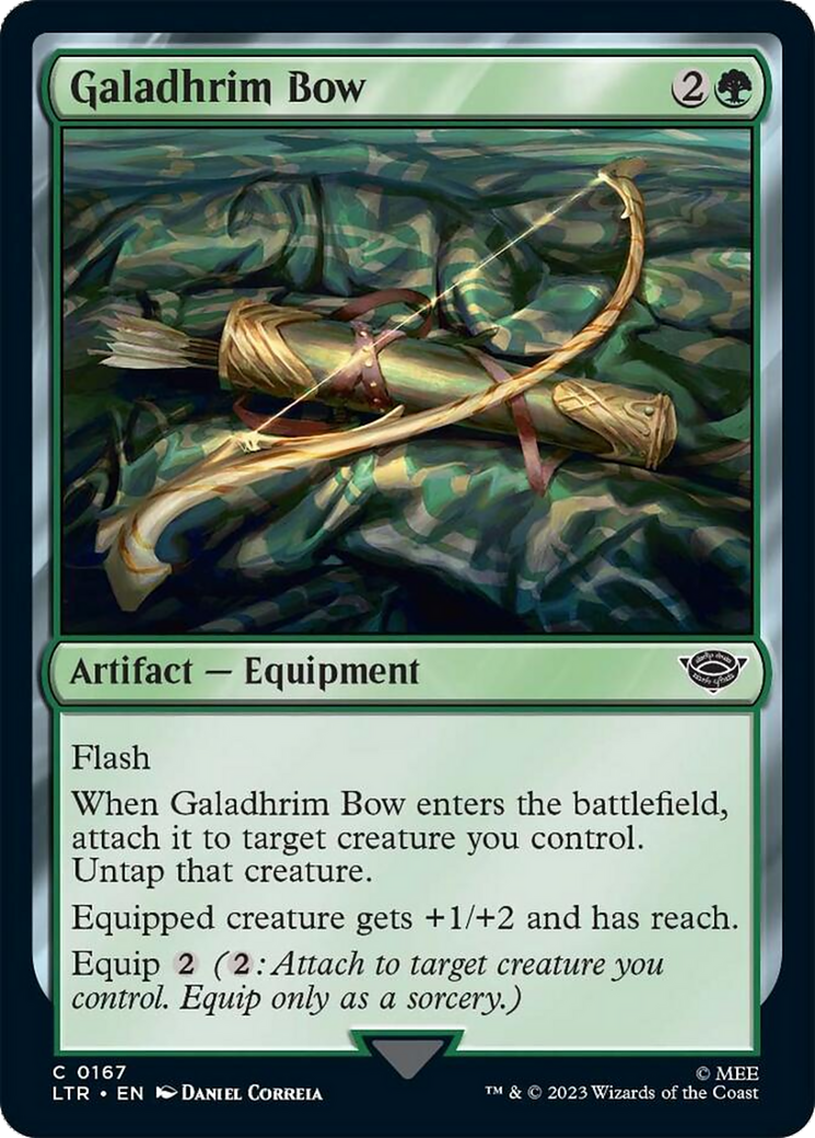 Galadhrim Bow [The Lord of the Rings: Tales of Middle-Earth] Magic: The Gathering