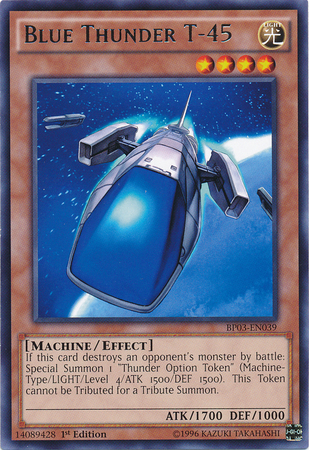 Blue Thunder T-45 [BP03-EN039] Rare Yu-Gi-Oh!