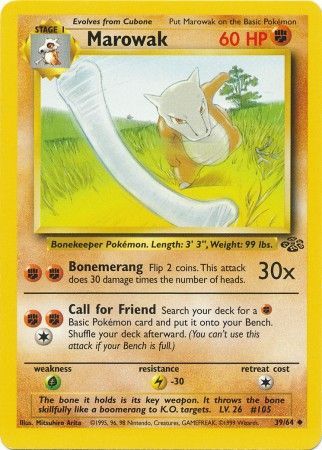 Marowak (39/64) [Jungle Unlimited] Pokémon