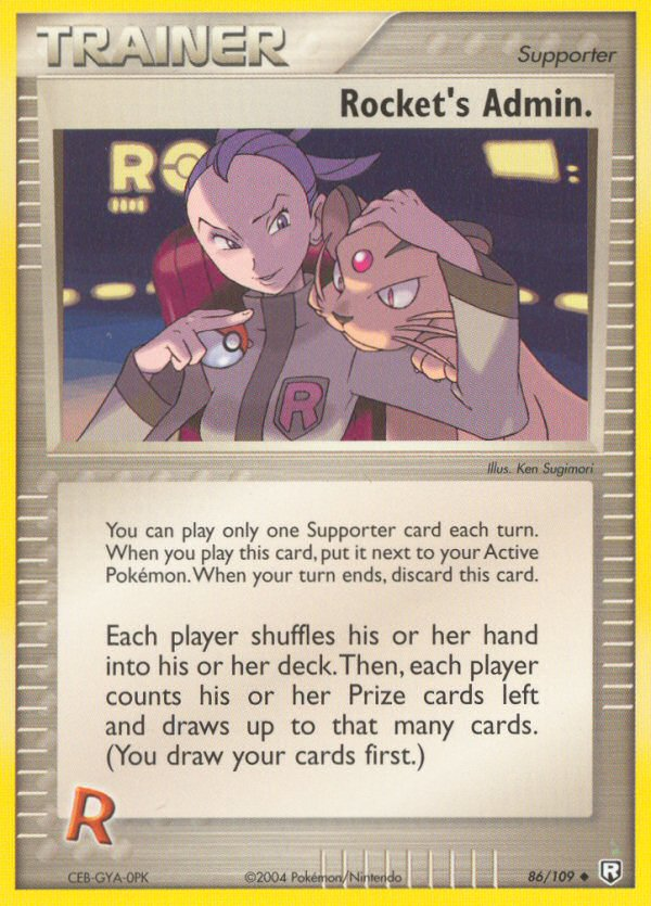 Rocket's Admin. (86/109) [EX: Team Rocket Returns] Pokémon