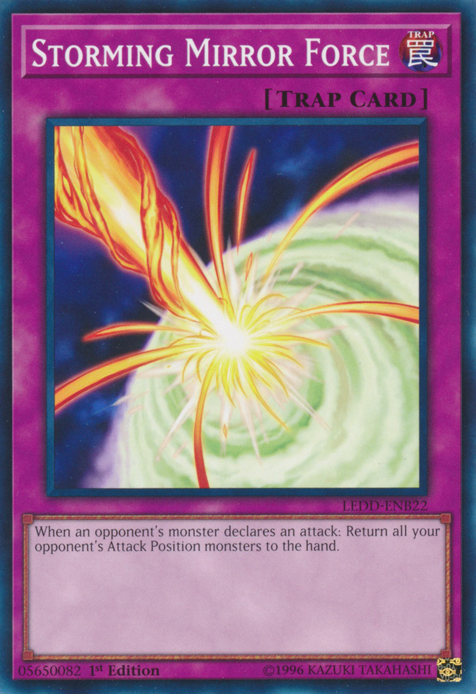 Storming Mirror Force [LEDD-ENB22] Common Yu-Gi-Oh!