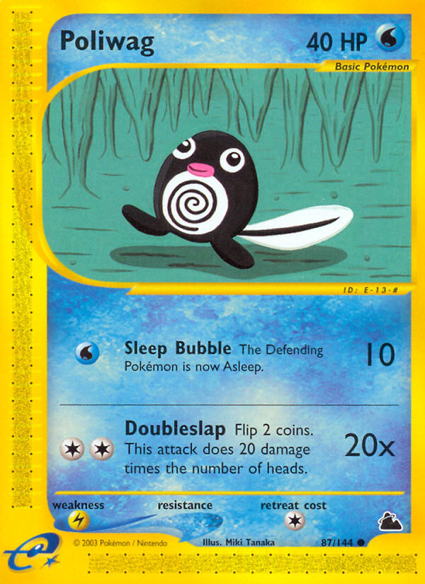 Poliwag (87/144) [Skyridge] Pokémon