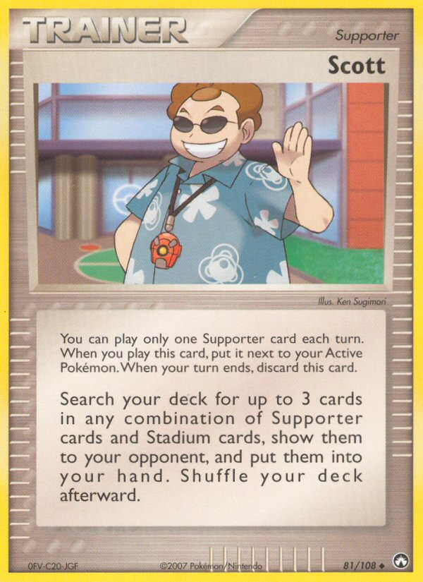 Scott (81/108) [EX: Power Keepers] Pokémon