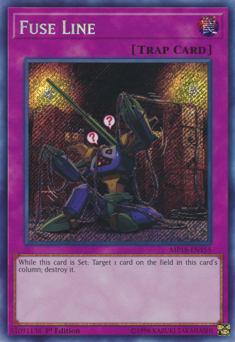 Fuse Line [MP18-EN155] Secret Rare Yu-Gi-Oh!