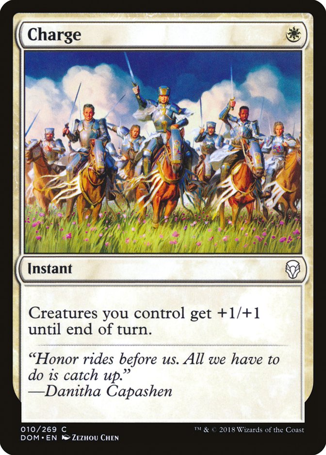 Charge [Dominaria] Magic: The Gathering