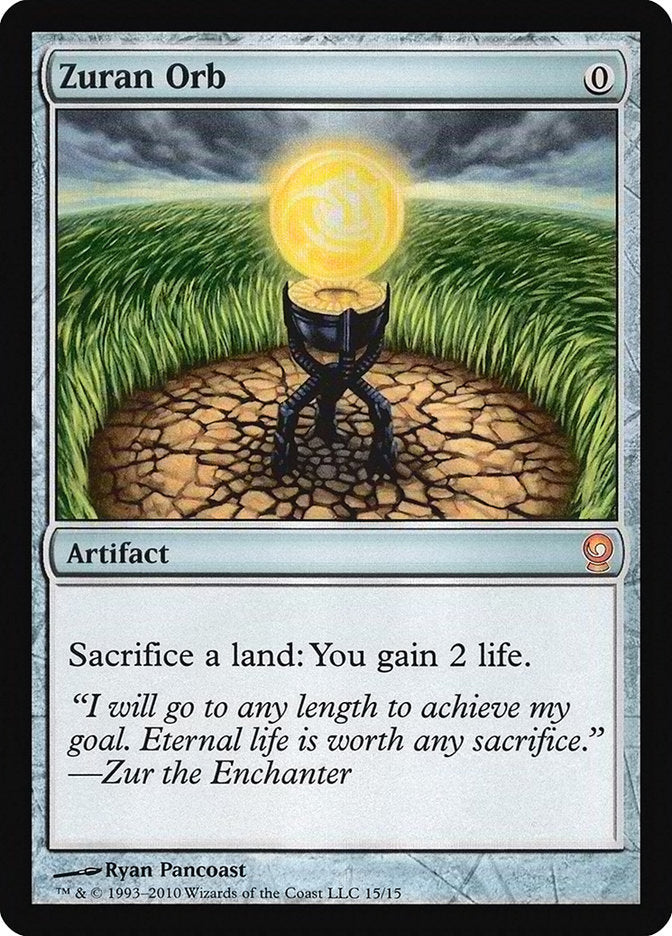 Zuran Orb [From the Vault: Relics] Magic: The Gathering