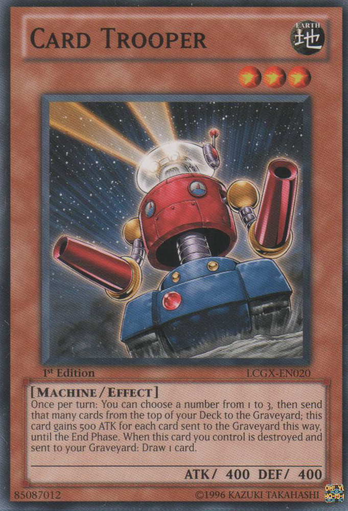 Card Trooper [LCGX-EN020] Common Yu-Gi-Oh!