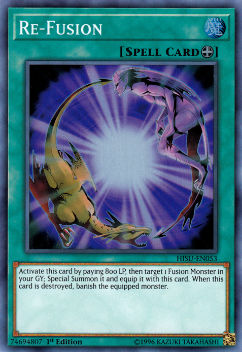 Re-Fusion [HISU-EN053] Super Rare Yu-Gi-Oh!