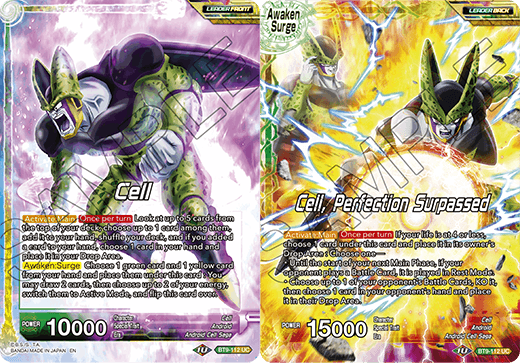 Cell // Cell, Perfection Surpassed (BT9-112) [Universal Onslaught] Dragon Ball Super