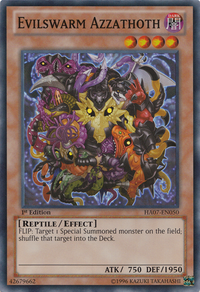Evilswarm Azzathoth [HA07-EN050] Super Rare Yu-Gi-Oh!