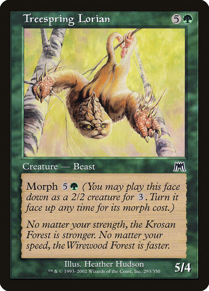 Treespring Lorian [Onslaught] Magic: The Gathering