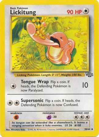 Lickitung (38/64) [Jungle Unlimited] Pokémon