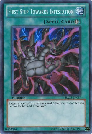 First Step Towards Infestation [HA05-EN057] Super Rare Yu-Gi-Oh!