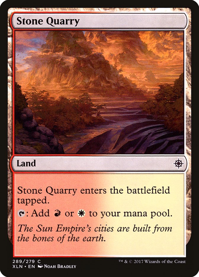 Stone Quarry [Ixalan] Magic: The Gathering