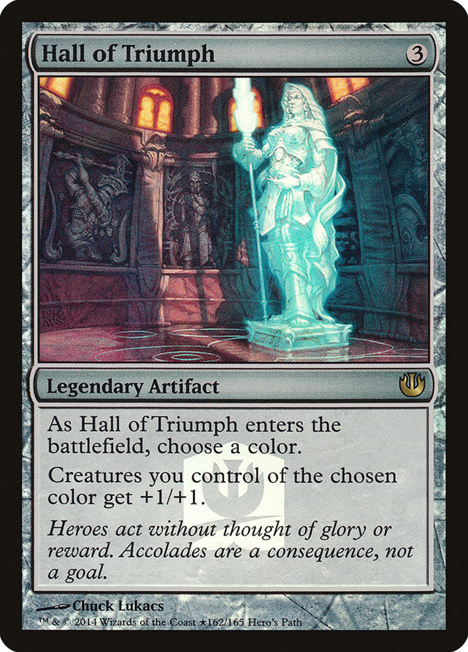 Hall of Triumph [Journey into Nyx Hero's Path] Magic: The Gathering