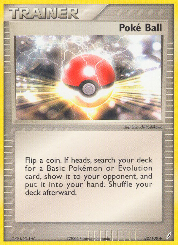 Poke Ball (82/100) [EX: Crystal Guardians] Pokémon