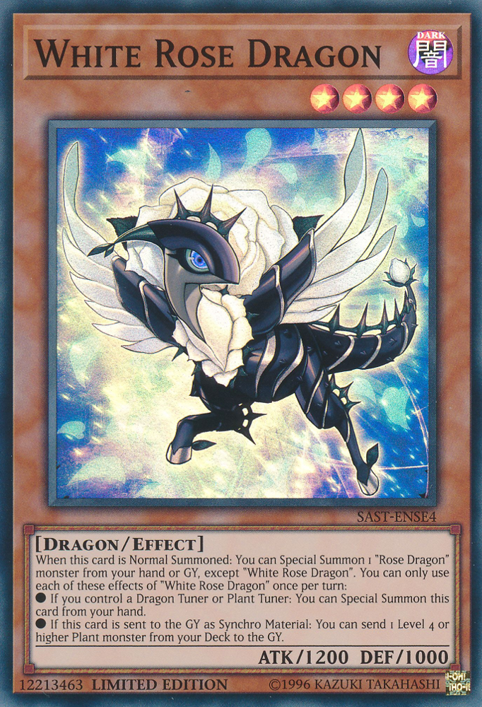White Rose Dragon [SAST-ENSE4] Super Rare Yu-Gi-Oh!