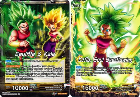 Caulifla & Kale // Kefla, Soul Overflowing (BT7-075) [Assault of the Saiyans] Dragon Ball Super