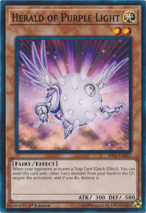 Herald of Purple Light [SR05-EN021] Common Yu-Gi-Oh!