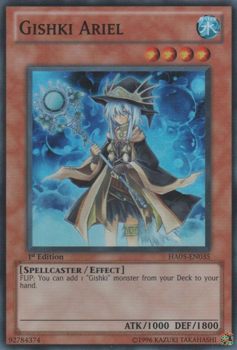 Gishki Ariel [HA05-EN035] Super Rare Yu-Gi-Oh!