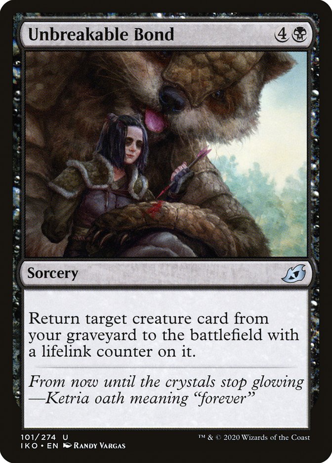 Unbreakable Bond [Ikoria: Lair of Behemoths] Magic: The Gathering