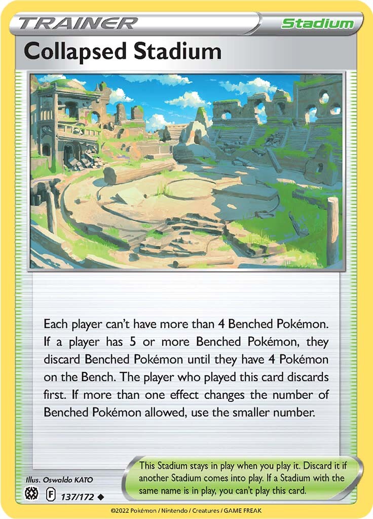 Collapsed Stadium (137/172) [Sword & Shield: Brilliant Stars] Pokémon