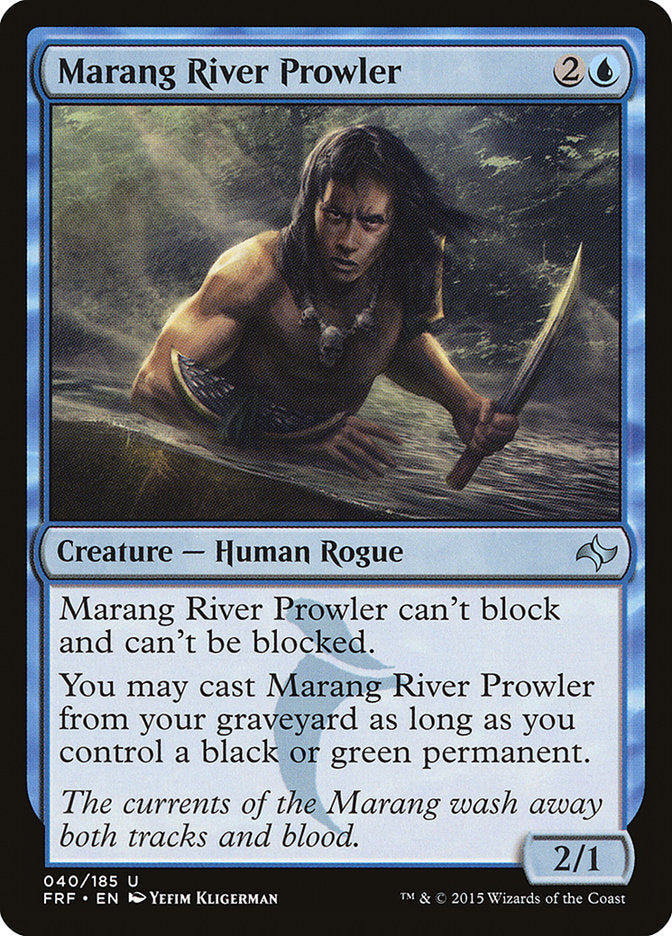 Marang River Prowler [Fate Reforged] Magic: The Gathering