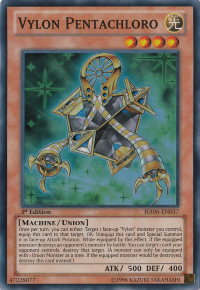 Vylon Pentachloro [HA06-EN037] Super Rare Yu-Gi-Oh!