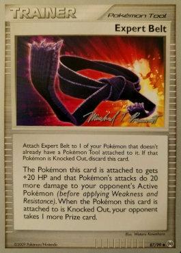 Expert Belt (87/99) (Boltevoir - Michael Pramawat) [World Championships 2010] Pokémon