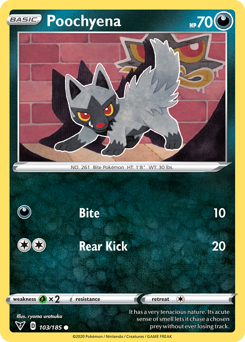 Poochyena (103/185) [Sword & Shield: Vivid Voltage] Pokémon