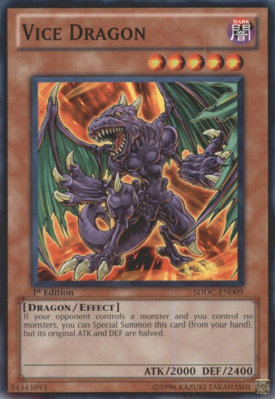 Vice Dragon [SDDC-EN009] Common Yu-Gi-Oh!