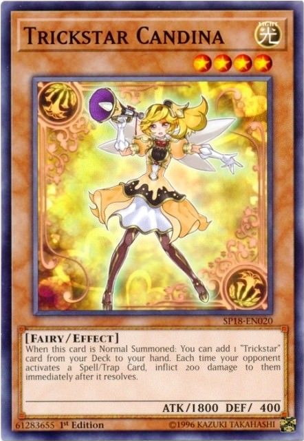 Trickstar Candina [SP18-EN020] Common Yu-Gi-Oh!