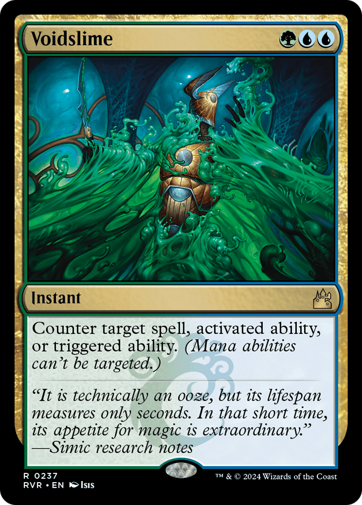 Voidslime [Ravnica Remastered] Magic: The Gathering