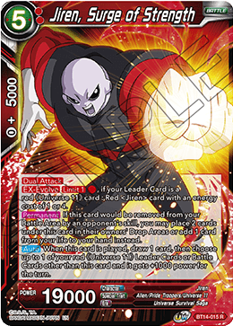 Jiren, Surge of Strength (BT14-015) [Cross Spirits] Dragon Ball Super