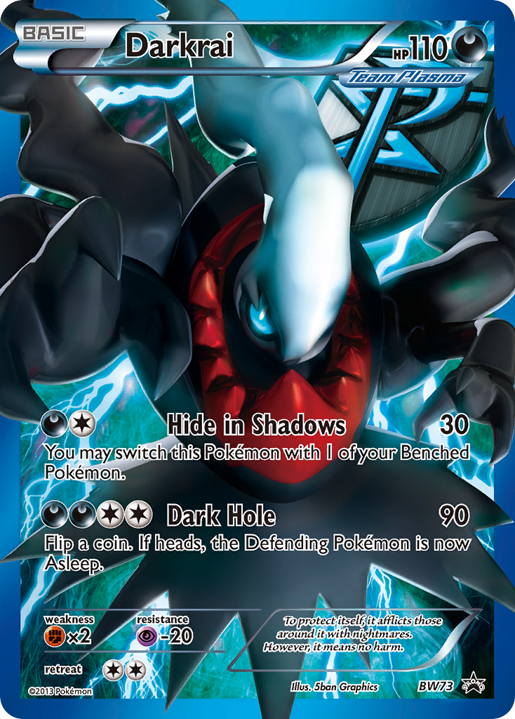 Darkrai (BW73) (Jumbo Card) [Black & White: Black Star Promos] Pokémon