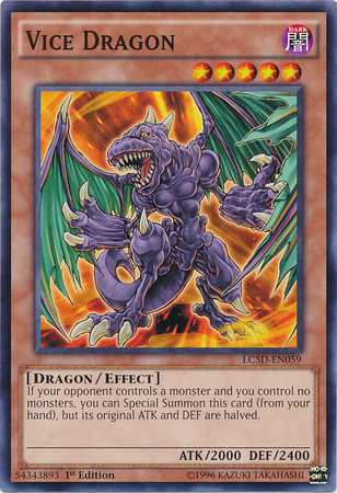 Vice Dragon [LC5D-EN059] Common Yu-Gi-Oh!