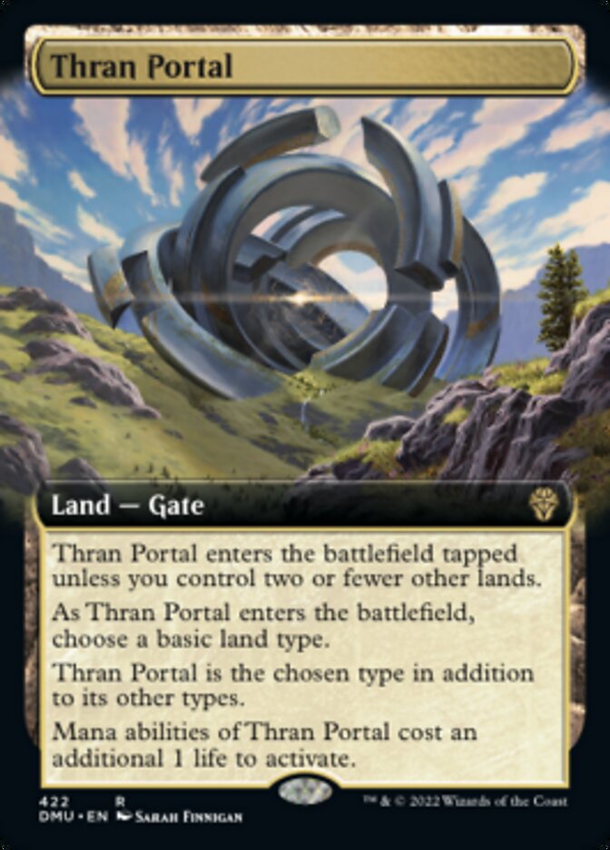 Thran Portal (Extended Art) [Dominaria United] Magic: The Gathering