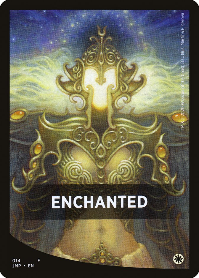 Enchanted Theme Card [Jumpstart Front Cards] Magic: The Gathering