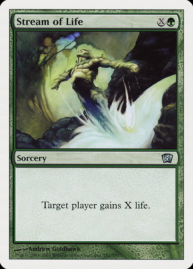 Stream of Life [Eighth Edition] Magic: The Gathering