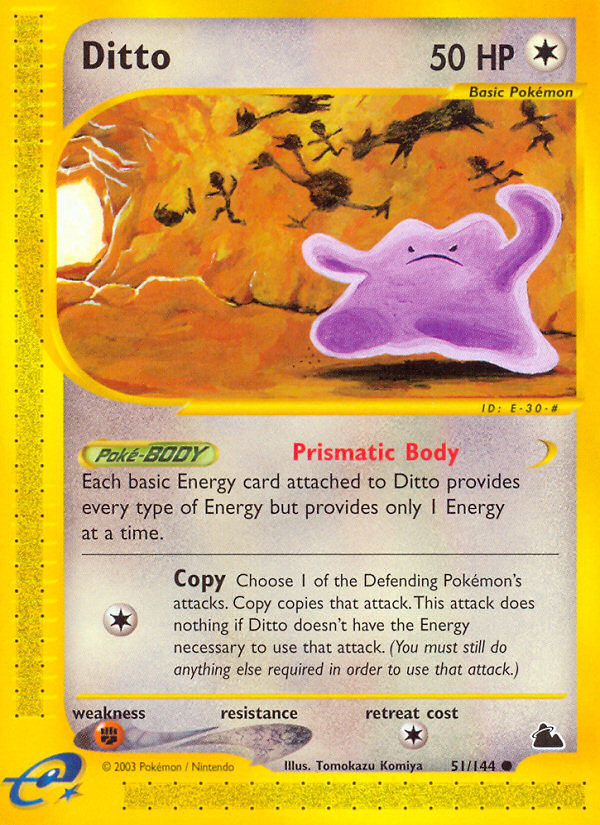 Ditto (51/144) [Skyridge] Pokémon