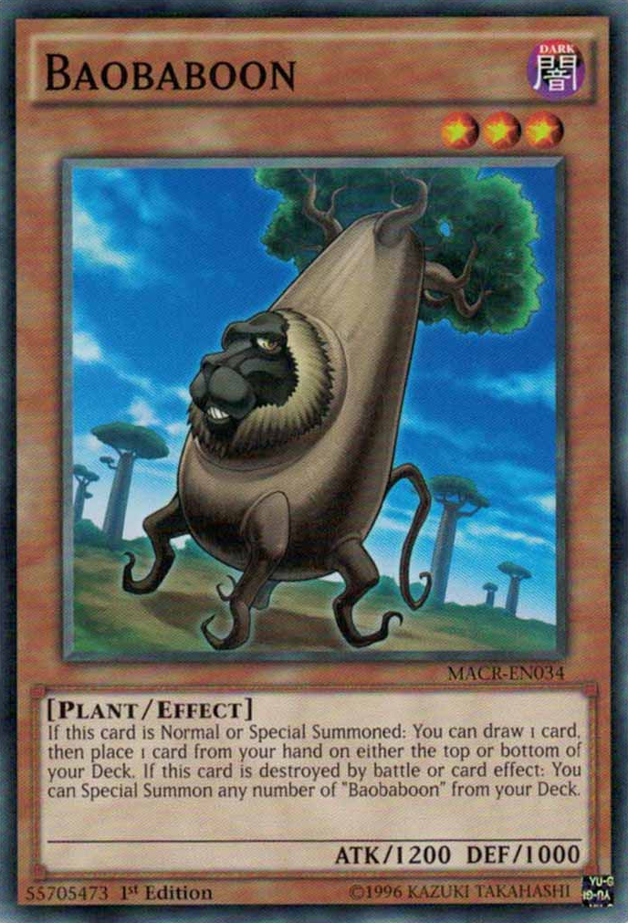 Baobaboon [MACR-EN034] Common Yu-Gi-Oh!