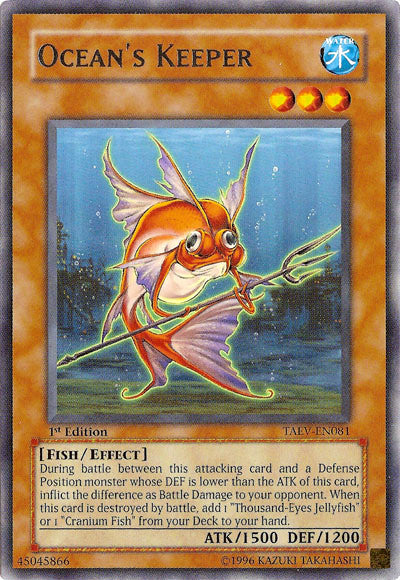 Ocean's Keeper [TAEV-EN081] Rare Yu-Gi-Oh!