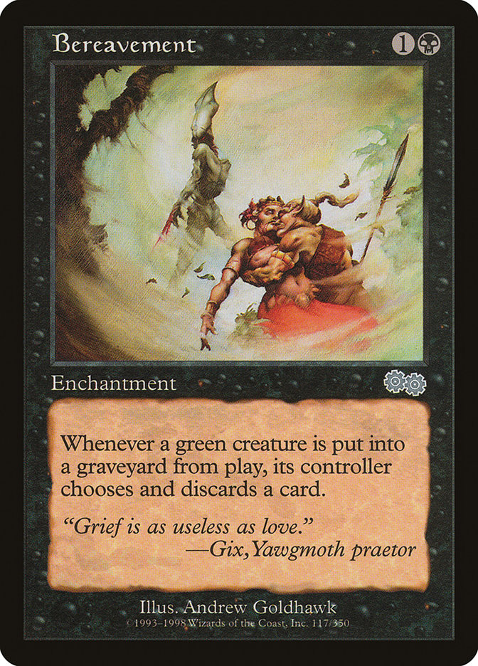 Bereavement [Urza's Saga] Magic: The Gathering