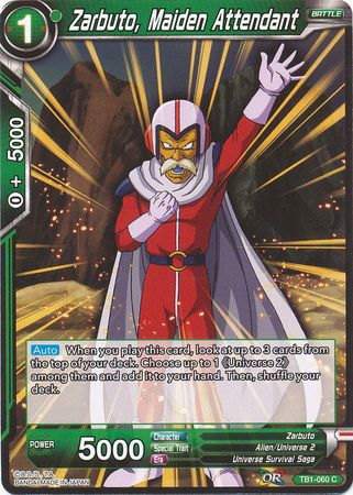 Zarbuto, Maiden Attendant (TB1-060) [The Tournament of Power] Dragon Ball Super